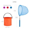 thumbnail image 2 of FRCOLOR net Kids Insect Catching net with Stretchable Handle and Foldable Barrel for Fun Outdoor Activities Assorted Color Plastic and Stainless Steel,14.96"X7.87"X0.59", 2 of 4
