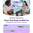 thumbnail image 6 of HP 17 Laptop Computer for Business, 17.3" 250 nits Touchscreen Display, AMD Ryzen 5 7430U(UP to 4.3GHz), Backlit Keyboard, 8GB RAM+256GB SSD, AI Copilot, Windows 11 Pro, Silver, 6 of 8