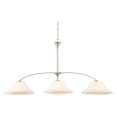thumbnail image 2 of Nuvo Lighting 60/6208 3 Light 48-1/2" Wide Linear Chandelier - Nickel, 2 of 2