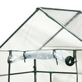thumbnail image 5 of Outsunny 4.5’ x 2.5’ x 6.5' Outdoor Portable Mini Walk-In Greenhouse w/ 3 Tier Storage Shelves, 5 of 10