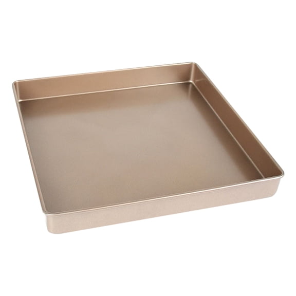 UPOUART Nonstick Baking Tray for Pizza and More, Golden Finish, 1-Piece Set