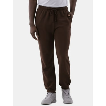 No Boundaries All Gender Soft Fleece Jogger Pants, 30" Inseam, Men's and Big Men's