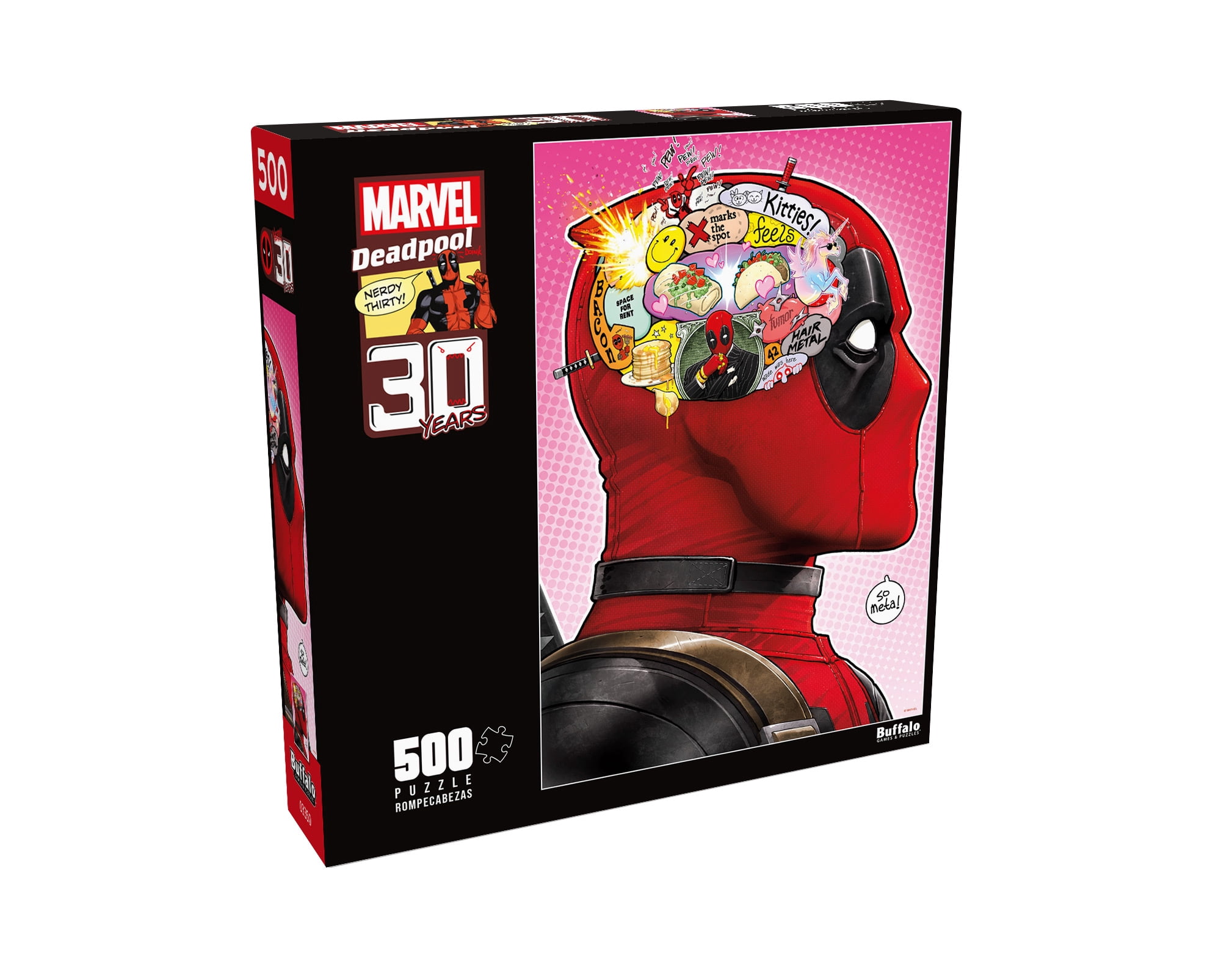 Buffalo Games 500-Piece Marvel So Meta Interlocking Jigsaw Puzzle