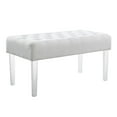 thumbnail image 1 of Ande Glitz Acrylic Leg Bench, 1 of 7