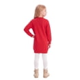 thumbnail image 3 of Actgleam Girls Dress Christmas Long Sleeve Knit Sweater Dress,11-12Y, 3 of 7