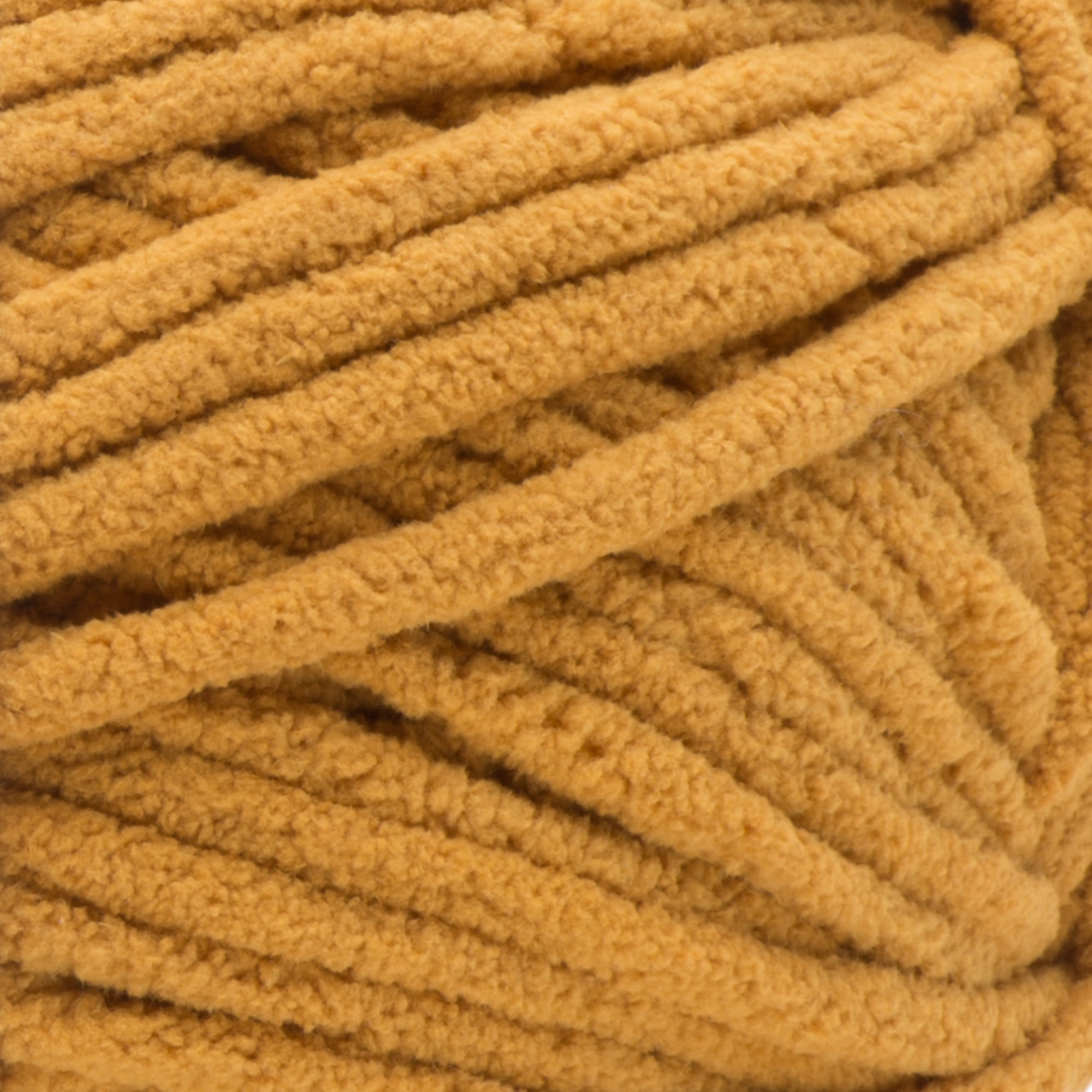 Bernat® Blanket™ #6 Super Bulky Polyester Yarn, Burnt Mustard 10.5oz/300g 220 Yards (2Pk)