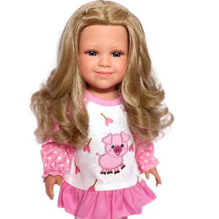 MBD® Piggy Nightgown Fits 15 Inch Ann Lauren Dolls Baby Dolls