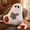 A, variant on 2 Sizes Cotton Reading Ghost Shaped Throw Pillow Spooky Fall Halloween Pumpkin Accent Cushion Sofa Bedroom Farmhouse Home Decor