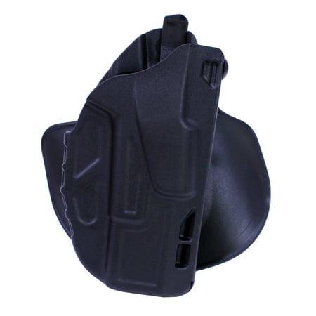 Concealment Holster - Safariland 7TS ALS Open Top Concealment Paddle Holster Glock 19/23, Plain Black, Right Hand