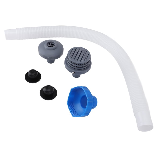 Manguera de Skimmer de Piscina y Adaptador B, Instalacia Fácil Kits de Conector de Boquilla de Agua de la Piscina Resistente para la Piscina Sobre El Suelo