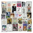 thumbnail image 1 of Paquete de pegatinas para cartas de tarot, 110 unidades, vinilo de estilo vintage, 1 of 2