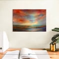 thumbnail image 3 of Elephant Stock Far Away Iii Wall Art - Horizontal Canvas Wall Art - Living Room Wall Decor - Abstract Canvas - Gray And Brown Decor By Annette Schmucker - 12" x 8", 3 of 8
