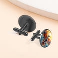 thumbnail image 6 of Kangaroo Men Cufflinks for Dress Shirts - Stainless Steel Cuff Link for Formal Attire, 6 of 6