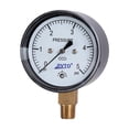 thumbnail image 1 of Manómetro de baja presión de cápsula JIVTO 0-5 PSI para aire, gas y agua, 1 of 7