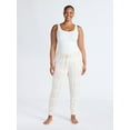 thumbnail image 2 of Joyspun Women's Cozy Lounge Collection Hacci Knit Sleep Joggers, 29'' Inseam, Sizes XS-3X, 2 of 6