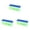 Multicolor 3PCS, variant on CozyFiel 4 Sided Nail Buffer Block, Lime Green Sanding Cube for Shaping and Shine Natural Nails