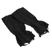 HOMEMAXS 2pcs Waterproof Leg Gaiters For Hiking And Snowshoeing Adjustable Boot Protectors Anti Slip Shoe Covers For Rain Mud And Sand