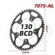 thumbnail image 2 of 130BCD 50/52/54/56/58/60T Round Narrow Wide Sprockets MTB Road Bike Chainwheel, 2 of 5