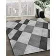 thumbnail image 2 of Ahgly Company Indoor Rectangle Patterned Carbon Gray Area Rugs, 8' x 12', 2 of 6