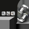 thumbnail image 4 of Whatever You Like-Keyless Cam Lock for Distribution Box, Rotary Cylinder Lock, 16/22/30MM, Silver, Zinc Alloy, for Lockers, Cabinets, Safes, Mailboxes"}, 4 of 12