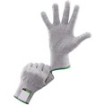 thumbnail image 1 of Par de Guantes Anticortes, Talla XL, Guante de Cocina Protector Clase 5, Norma EN 388, 23-24cm, Gris Cáñamo, 1 of 5