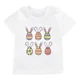 thumbnail image 3 of Nueva camiseta de algodón con diseño de huevos de Pascua para niños y hermanos, ropa para niños con bonito conejito, camiseta para bebé niño o niña, 3 of 5