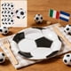 thumbnail image 1 of Tema de gol para partidos de fútbol Tema para la fiesta temática Vajilla Platos de papel desechables de 7 y 9 pulgadas Vasos de papel Pañuelos Juego de platos de papel con temática de fiesta Juego de, 1 of 6