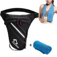 thumbnail image 1 of Bangcool Sac de Jambe Réglable avec Serviette de Refroidissement pour Moto, 1 of 10