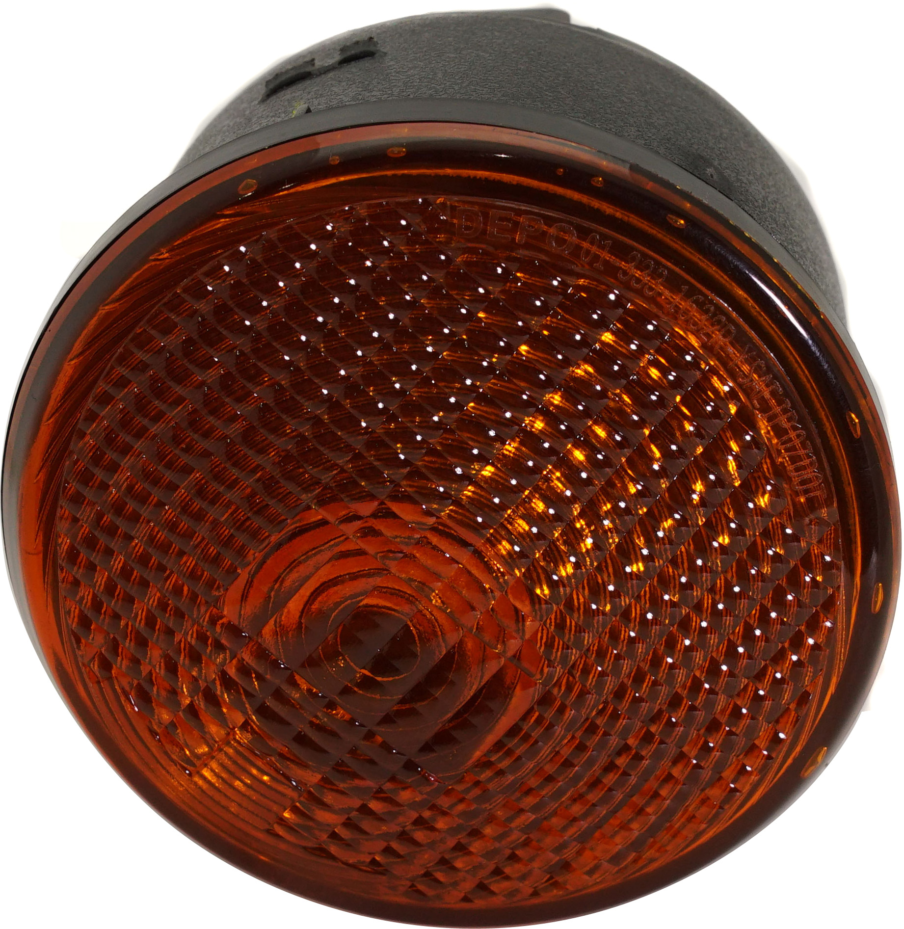 Front Right Turn Signal Light For Fiat 500 2012-2017 – Clear Lens With Chrome Housing (Passenger Side)