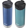 thumbnail image 2 of Contigo 20 oz. Huron 2.0 SnapSeal Insulated Stainless Steel Travel Mug 2-Pack, 2 of 4
