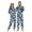 W926, variant on joogoo Tiger on Blue Unisex Adults Onesies Pajamas Jumpsuits L