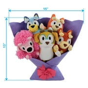 Large Bluey & Friends Plush Bouquet, 13, Valentines Day by Ruz