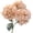 BR, variant on 5 Heads Artificial Silk Hydrangea Flower Hanging Decor for Front Porch, Garden, Wedding & Home Spring Wall Door Decorations