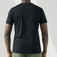 thumbnail image 6 of Jinhomg Mens Casual Summer Tee Shirts Loose Fit Comfy Plain Crew Neck Tops Big and Tall Short Sleeve T-Shirts Lightweight Daily Wear Black XXL, 6 of 7