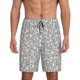 thumbnail image 1 of Balery Dice Cubes Pantalones cortos de pijama de punto de algodón para hombre con cinturilla y bolsillos-Large, 1 of 6