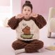 thumbnail image 4 of Conjuntos de pijamas de invierno para niños, pijamas cálidos para Niñas Grandes, ropa de dormir de franela de lana para adolescentes, ropa de dormir para niños, ropa de casa para niños, 4 of 5