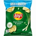 thumbnail image 2 of Lay’s Sour Cream & Onion Potato Chips, 15.25 oz-3pk, With Olive Green Bowl By OMA, 2 of 6