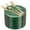Green, variant on WELLIFE FESTIVE 240Pcs Gold Plastic Dessert Plates, Include: 120Pcs Gold Cake Plates 6.3inch, 120Pcs Gold Forks 5.7inch