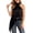 Black, variant on Women Silk Halter Neck Top Open Back Satin Vest Shirt Sleeveless Crop Backless Tank Going Out Tops