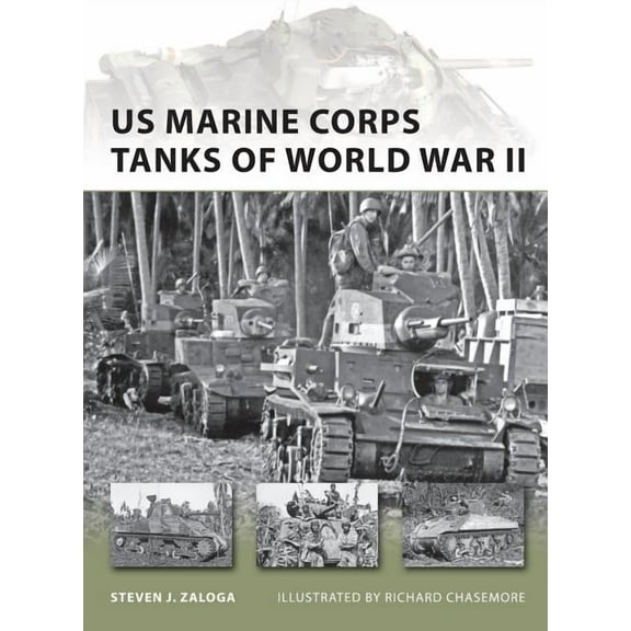 New Vanguard: US Marine Corps Tanks of World War II (Series #186) (Paperback)