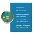 thumbnail image 6 of Hi Fly DiscusTrack & Field Training Discus - IAAF Certified, 85% Rim Weight, Durable Polycarbonate Fiber Side Plates - Perfect for Advanced Throwers - Available in 1kg, 1.6kg, 2kg, 6 of 7
