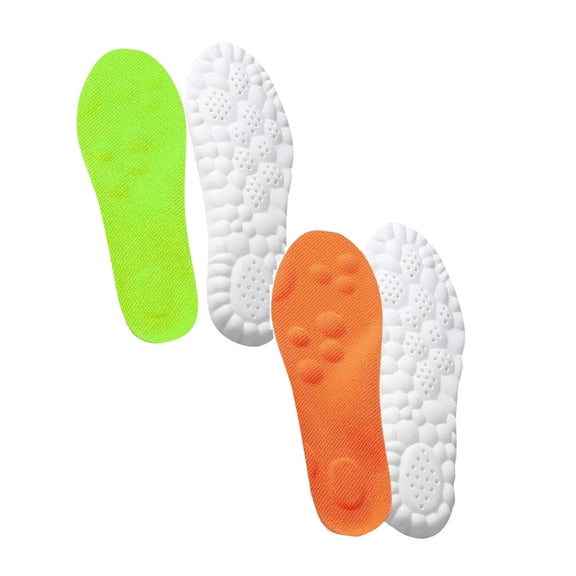Shadoumai4D Cloud for Men Women, Breathable Memory Foam Cloud Massage Insoles,Enhanced Arch Support & Cushioned Comfort,Relief Foot Pain,Fits All Shoe Types(