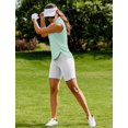 thumbnail image 3 of Pinspark Golf Polo Shirts for Women UV Protection Tennis Tank Top Sleeveless V Neck Active Tops Quick Dry, 3 of 6