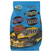 Mars Fun Size Assorted Variety Candy Pack, 73.48 Oz., 135 Count