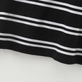 thumbnail image 4 of Levmjia Womens Tops Modal Short Sleeve Round Neck Striped Casual Shirt Soft Comfy Stretch Tee Regular Fit Everyday Wear Spring Summer, 4 of 9