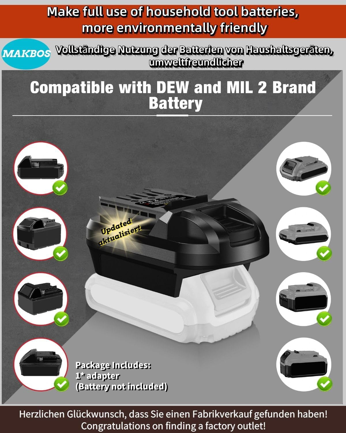 for SKIL-PWR CORE 20 20V Battery Adapter,Adaptor for Mil*wau*kee M18 18V for De*walt 20V Battery Converter to for SKIL-PWR CORE 20 20V Li-ion Battery,for SKIL PWR CORE 20 20V Cordless Power Tools