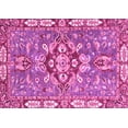 thumbnail image 1 of Ahgly Company Indoor Rectangle Geometric Pink Traditional Area Rugs, 4' x 6', 1 of 4