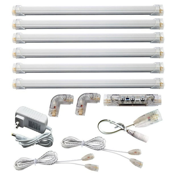 led under lighting, daylight white 60006500k, 6 panel kit