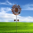 thumbnail image 3 of Alpine Corporation 85"H Sunflower Wind Spinner Stake for Garden & Lawn, 3 of 3