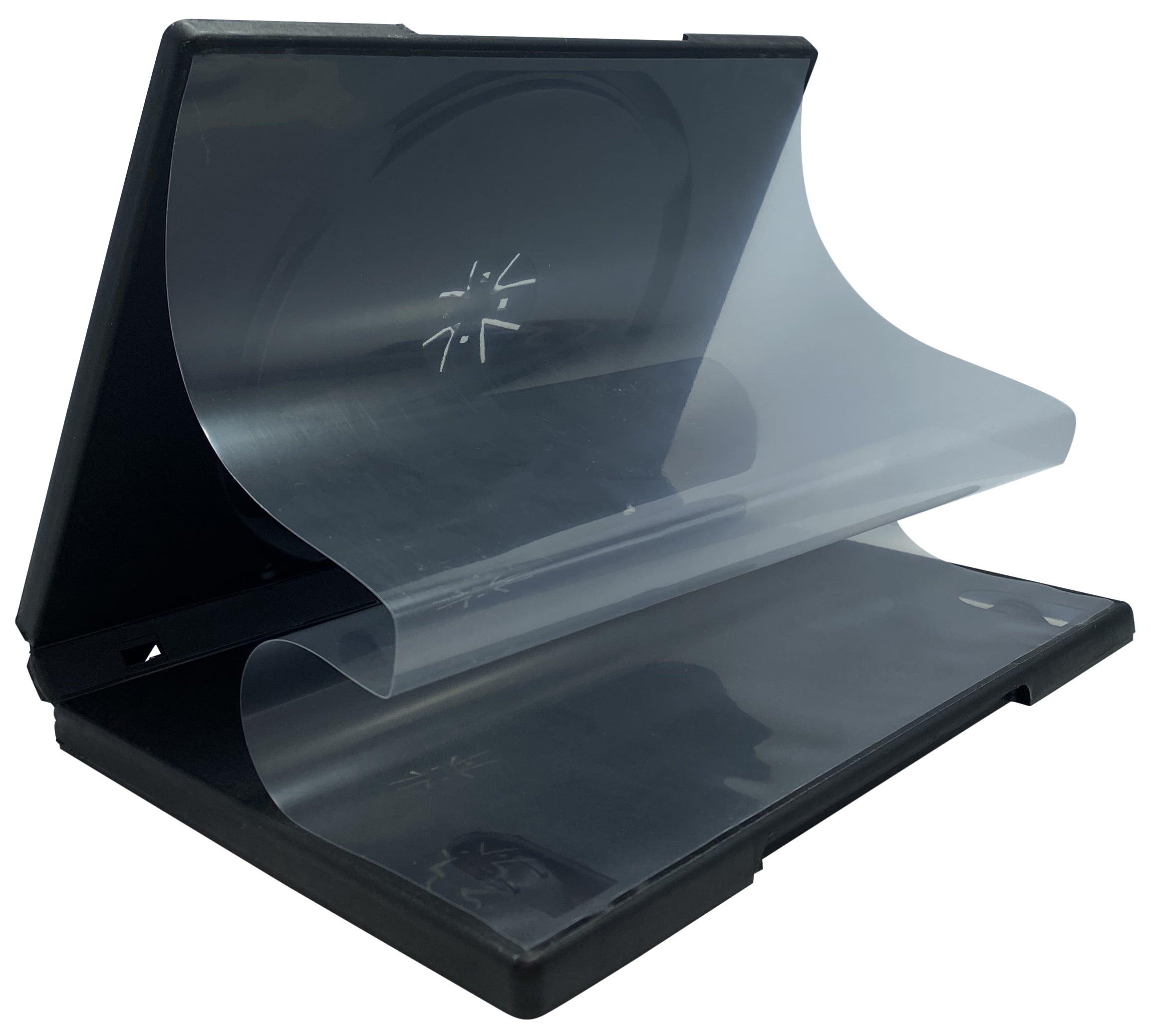 CheckOutStore 400 Standard Black Triple 3 Disc DVD Cases
